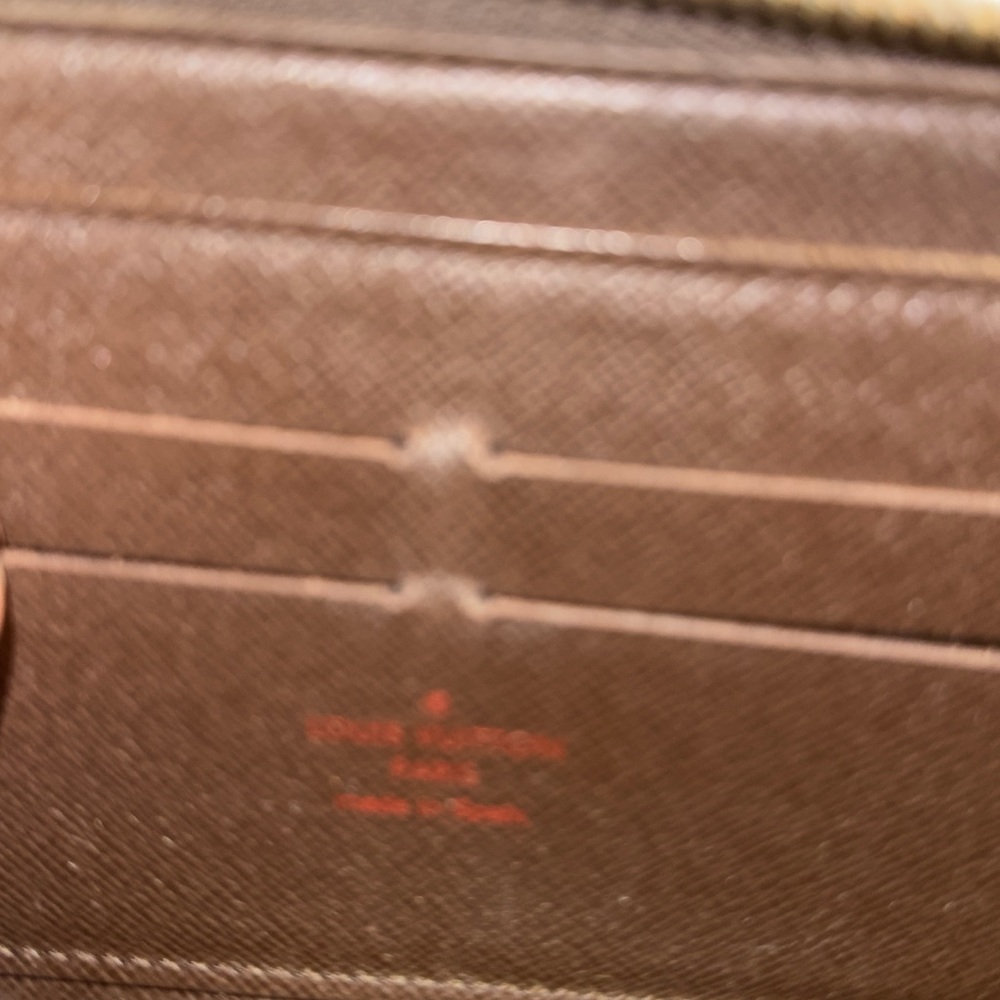 Louis Vuitton Brown Leather Wallet - Picture 7 of 13
